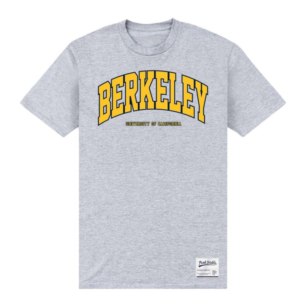 UC Berkeley Unisex Adult T-Shirt / Heather Grey
